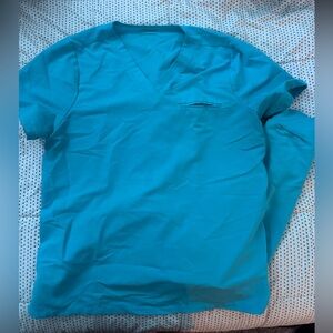 Teal Mandala Scrubs Set